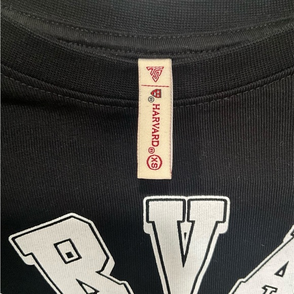 Harvard Black Crop Top XS - Picture 3 of 3